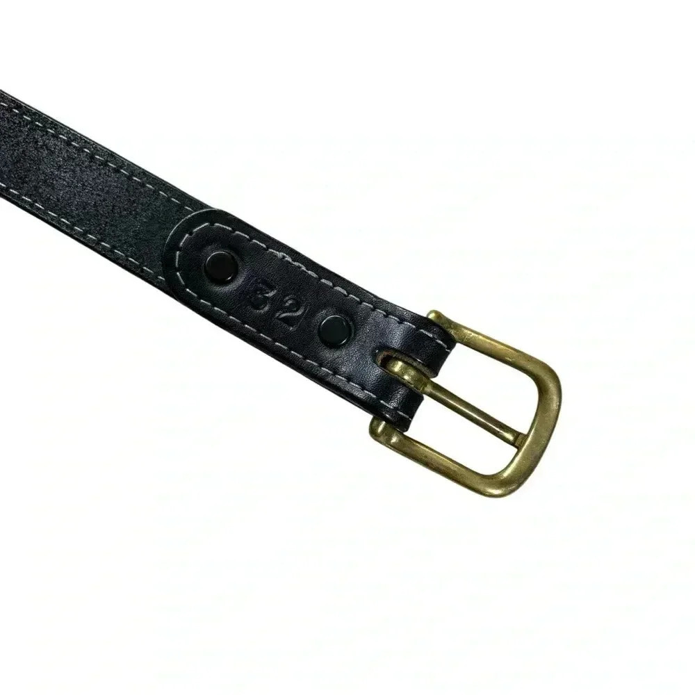 Brenneman’s Leather Goods Black Leather Belt - Picture 6 of 9